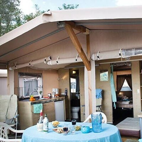 Lodge 5 personen - Super Lodge Tent | 2 Slaapkamers | 4/5 Pers.
