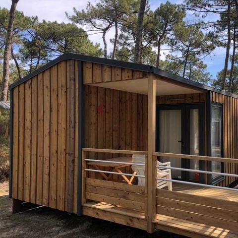 Stacaravan 6 personen - COTTAGE PREMIUM - Les Pins | 6 pers.
