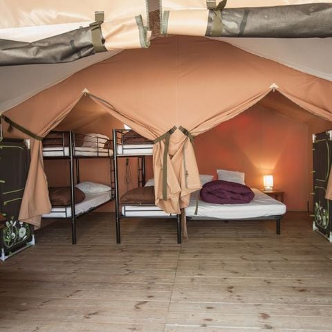 Safaritent 6 personen - TENTE LODGE Victoria 6 pers. 2 sl.k.