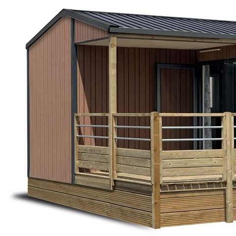 Stacaravan 4 personen - COTTAGE PREMIUM - Les Genêts | 4 pers.
