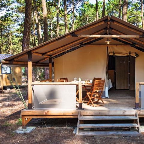 Safaritent 6 personen - LODGE CONFORT Kenia 6 pers. 2 sl.k.