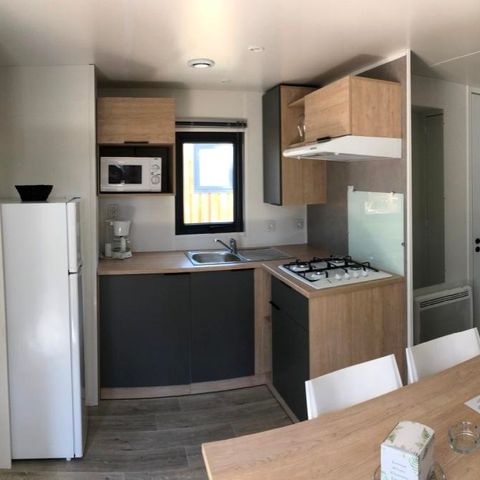 Stacaravan 4 personen - COTTAGE PREMIUM 4 personen 2 slaapkamers