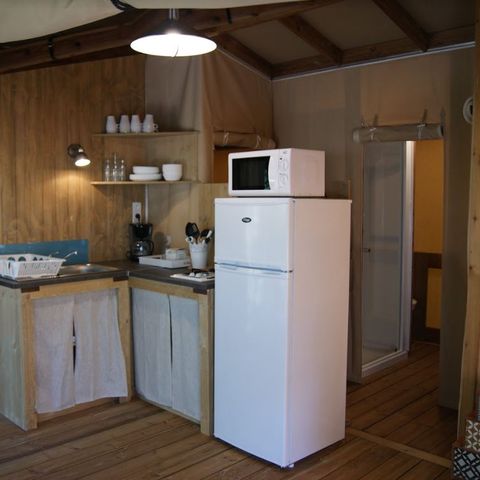 Lodge 8 personen - Lodge COTTON 32m2 6/8 P (3 slaapkamers)