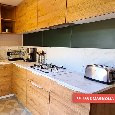 Stacaravan 5 personen - Cottage MAGNOLIA 32m² (2 kamers)