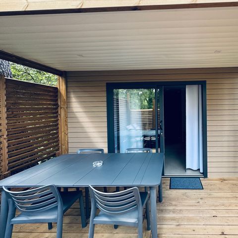 Stacaravan 4 personen - Cottage LILAS 25m² (2 kamers)