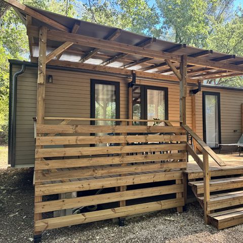 Stacaravan 5 personen - Vakantiehuis ESTELLO 33m² (2 kamers)