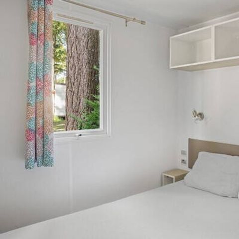 Stacaravan 4 personen - Mobile-home | Comfort | 2 Slaapkamers | 4 Pers. | Verhoogd terras | Airconditioning.
