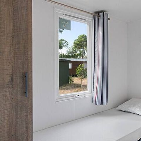 Stacaravan 4 personen - Mobile-home | Comfort | 2 Slaapkamers | 4 Pers. | Verhoogd terras | 1 Badkamer | TV