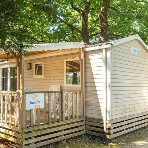 Stacaravan 6 personen - Mobile-home | Comfort | 3 slaapkamers | 6 pers. | Verhoogd terras | 1 badkamer