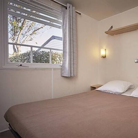 Stacaravan 6 personen - Mobile-home | Premium | 3 slaapkamers | 6 pers. | Verhoogd terras | Airconditioning.