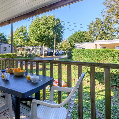 Stacaravan 4 personen - Stacaravan | Premium | 2 Slaapkamers | 4 Pers. | Single terras | TV