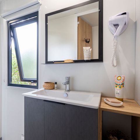 Stacaravan 4 personen - Cottage Privilège TV LV - 2 slaapkamers - 4 slaapplaatsen