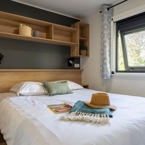 Stacaravan 4 personen - Cottage Privilège TV LV - 2 slaapkamers - 4 slaapplaatsen