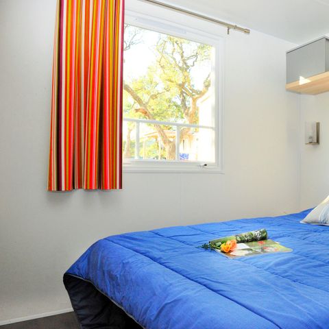 Stacaravan 4 personen - Comfort | 2 Slaapkamers | 4 Pers. | Verhoogd terras | Airconditioning