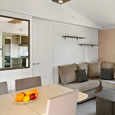 Stacaravan 6 personen - Mobile-home | Comfort | 3 Slaapkamers | 6 Pers. | Verhoogd terras | Airconditioning
