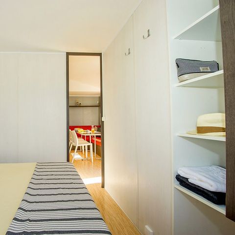 Stacaravan 6 personen - Mobile-home | Comfort XL | 3 slaapkamers | 6 pers. | Single terras