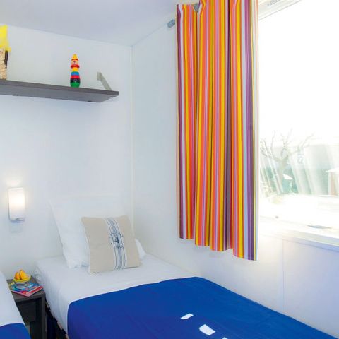 Stacaravan 6 personen - Mobile-home | Comfort XL | 3 slaapkamers | 6 pers. | Single terras