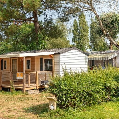 Stacaravan 6 personen - Stacaravan | Comfort | 3 Slaapkamers | 6 Pers. | Verhoogd terras