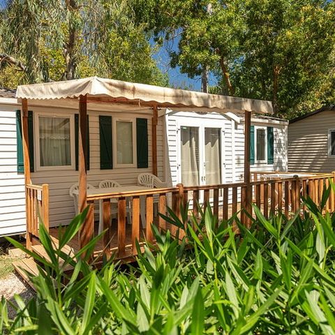Stacaravan 6 personen - Stacaravan | Comfort XL | 3 slaapkamers | 6 pers. | Verhoogd terras