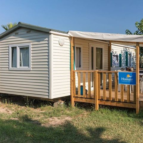 Bungalow 4 personen - Stacaravan | Klassiek | 2 Slaapkamers | 4 Pers. | Verhoogd terras
