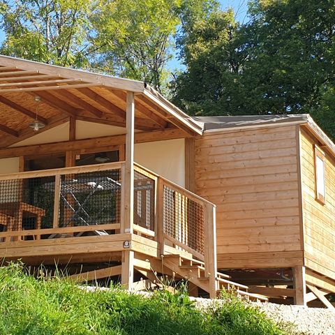Accommodatie 5 personen - Stapelwagen