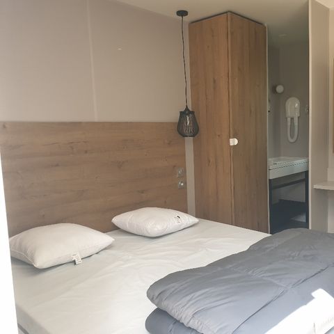 Stacaravan 4 personen - Cottage Confort Premium 33m² - Airconditioning