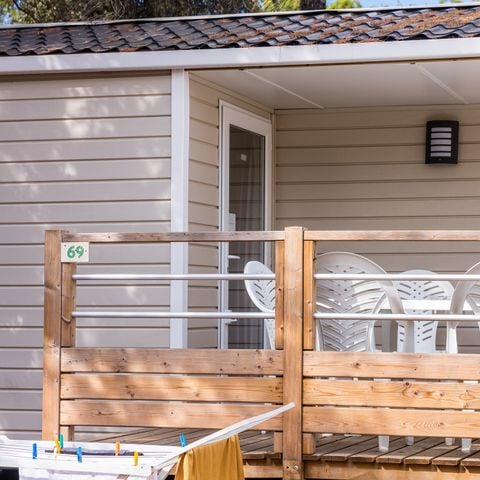 Stacaravan 6 personen - Mobile-home | Comfort | 3 Slaapkamers | 6 Pers. | Single terras | Air-con.