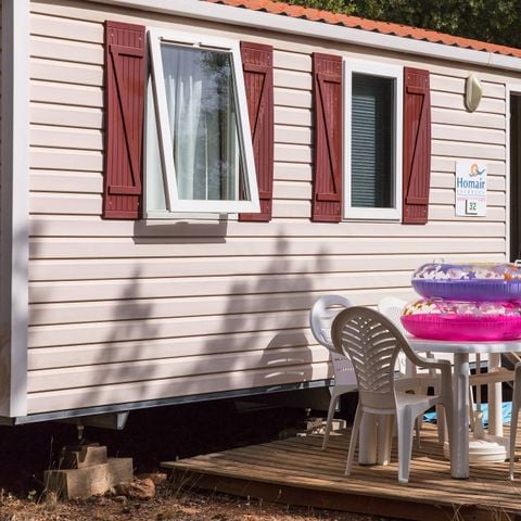 Stacaravan 6 personen - Klassiek | 3 slaapkamers | 6 pers | Eenpersoons terras | Airconditioning