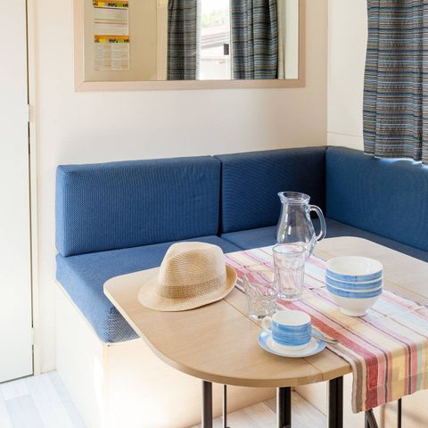Stacaravan 6 personen - Klassiek | 3 slaapkamers | 6 pers | Eenpersoons terras | Airconditioning