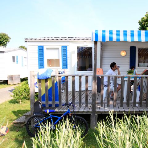 Stacaravan 6 personen - 2 kamers voor 4/6 personen