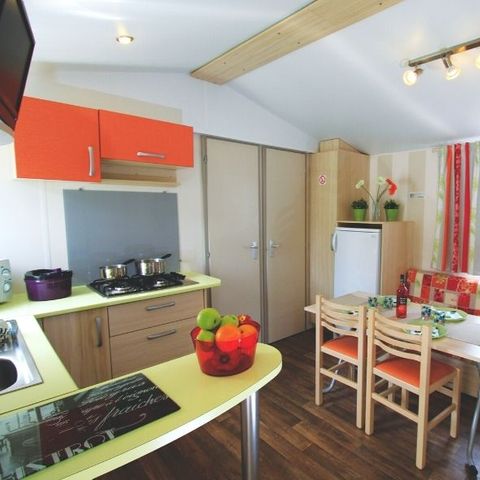 Stacaravan 6 personen - 2 kamers voor 4/6 personen