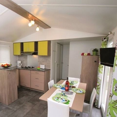 Stacaravan 8 personen - Comfort 4 slaapkamers 37m²
