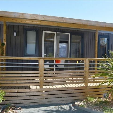 Stacaravan 6 personen - Premium 3 slaapkamers 33m²