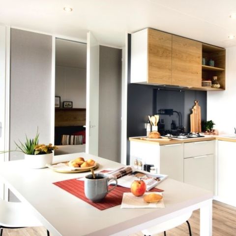 Stacaravan 6 personen - Mahana 2 slaapkamer 30m² appartement
