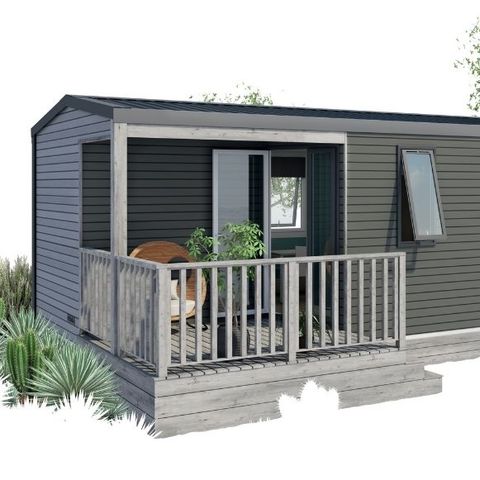 Stacaravan 6 personen - Mahana 2 kamers 28m² (28m²)