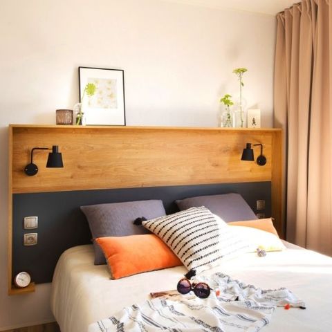 Stacaravan 6 personen - Mahana 2 kamers 28m² (28m²)