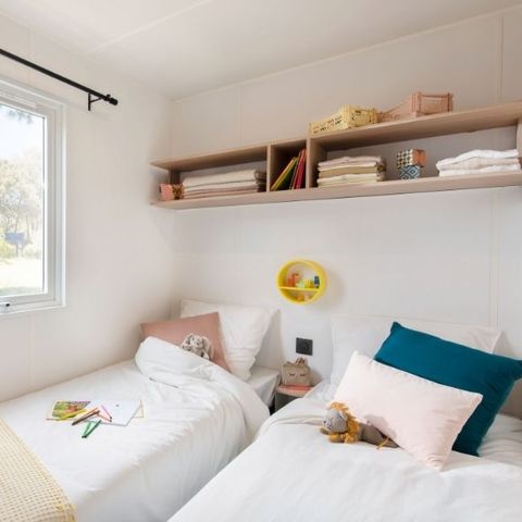 Stacaravan 6 personen - Confort + 3 slaapkamers 2 badkamers 40m² 40m