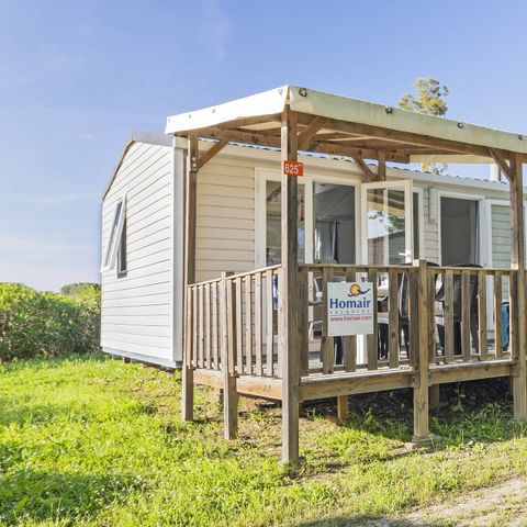 Stacaravan 6 personen - Mobile-home | Comfort | 3 Slaapkamers | 6 Pers. | Verhoogd terras | Airconditioning