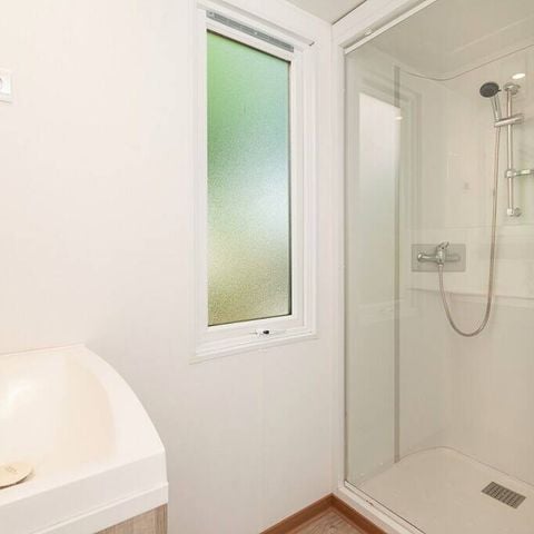 Stacaravan 5 personen - Stacaravan | Comfort | 3 Slaapkamers | 5 Pers. | Single terras
