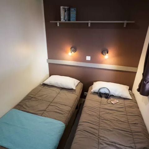 Stacaravan 6 personen - Stacaravan | Comfort | 3 Slaapkamers | 6 Pers. | Verhoogd terras