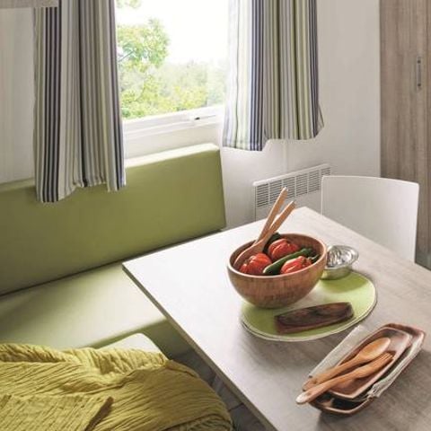 Stacaravan 4 personen - Comfort Plus - 2 slaapkamers