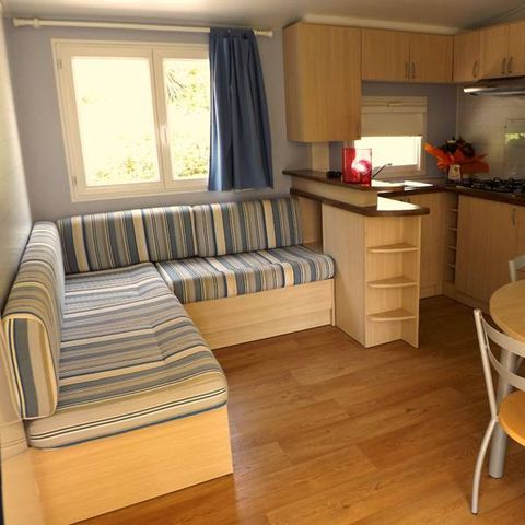 Stacaravan 6 personen - LODGE 4/6 PERS
