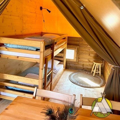 Bungalowtent 4 personen - Amazone bungalow per nacht