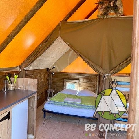 Bungalowtent 4 personen - Amazone bungalow per nacht