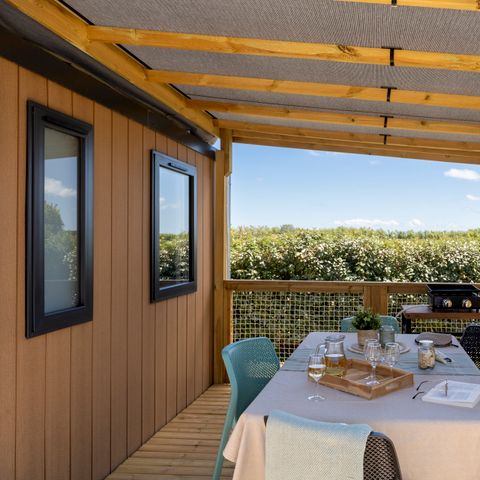 Stacaravan 4 personen - PREMIUM 2 slaapkamers