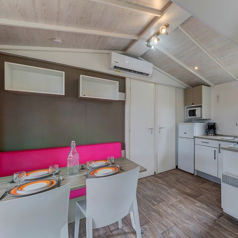 Stacaravan 6 personen - Mobile-home | Comfort XL | 2 slaapkamers | 4/6 pers. | Single terras | Air-con.