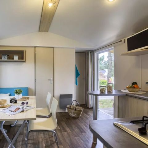 Stacaravan 6 personen - Comfort Stacaravan 4 Kamers 6 Personen + TV