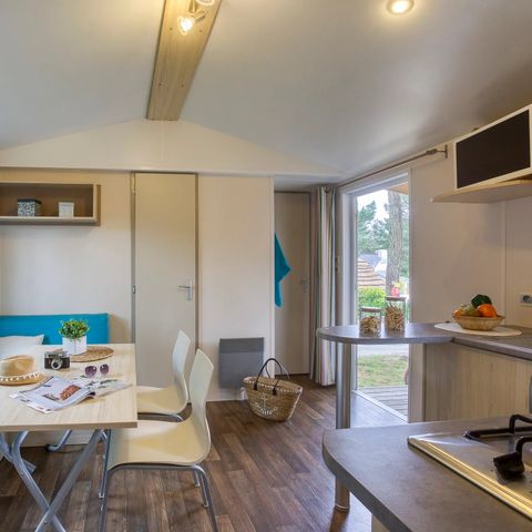 Stacaravan 6 personen - 3 slaapkamers Comfort 6 Pers