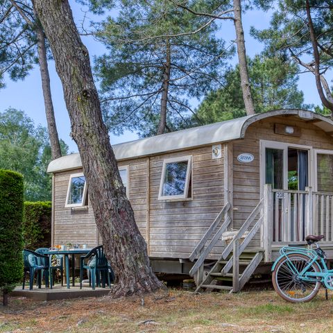 Ongewoon 4 personen - Caravan met 2 slaapkamers