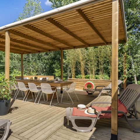 Stacaravan 10 personen - COTTAGE FRIENDS 10p 5ch ****<br/><br/>